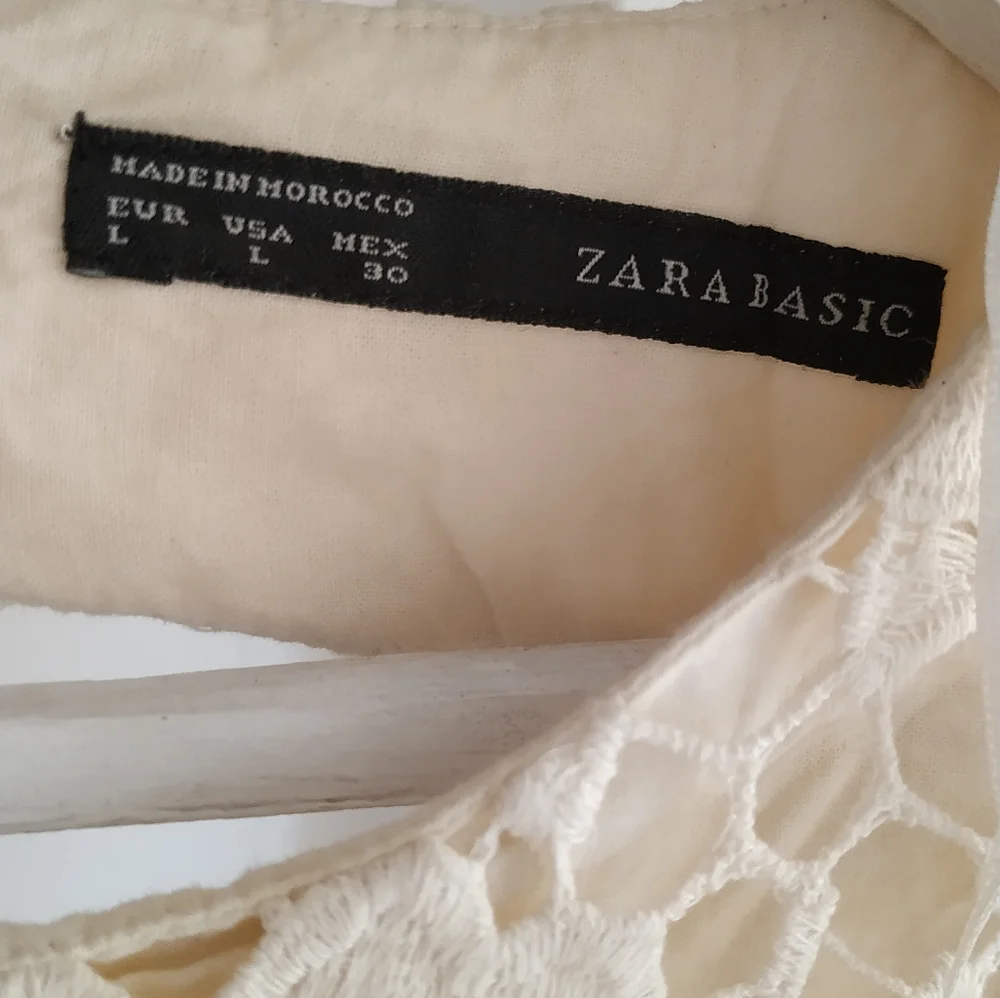 ZARA crochet lace open back sheath dress - Picture 11 of 17